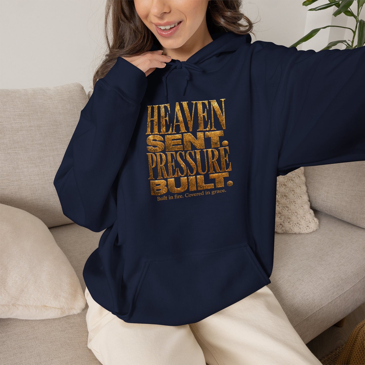 Heaven Sent. Pressure Built-Unisex Heavy Blend™ Hooded Sweatshirt