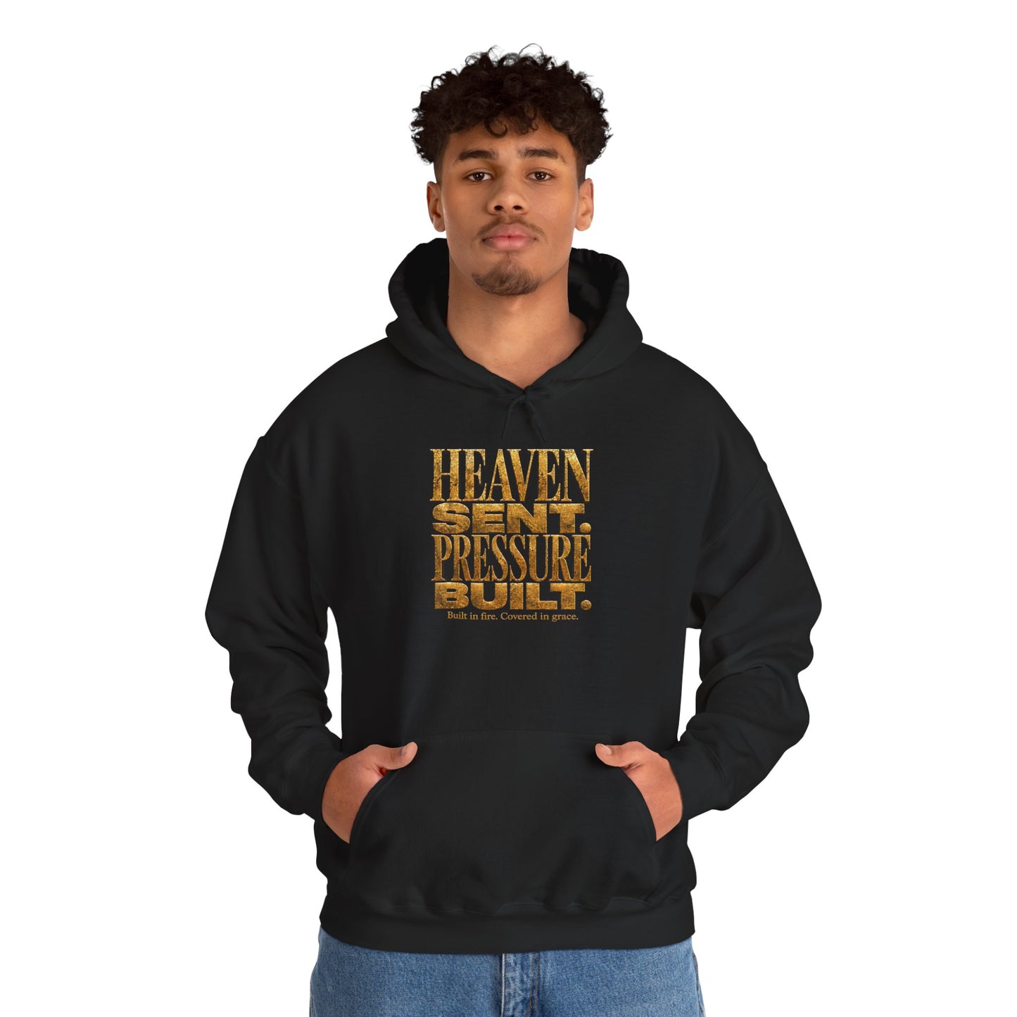 Heaven Sent. Pressure Built-Unisex Heavy Blend™ Hooded Sweatshirt