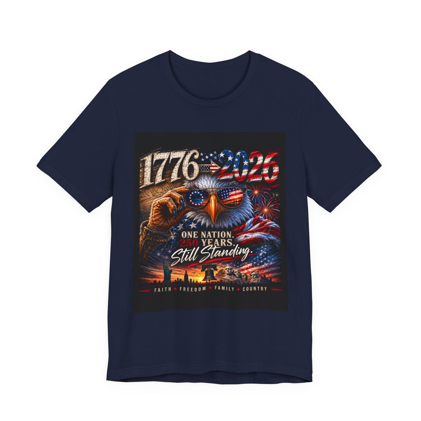 1776–2026 Patriotic Eagle Tee — "One Nation, Still Standing" Fourth of July Shirt