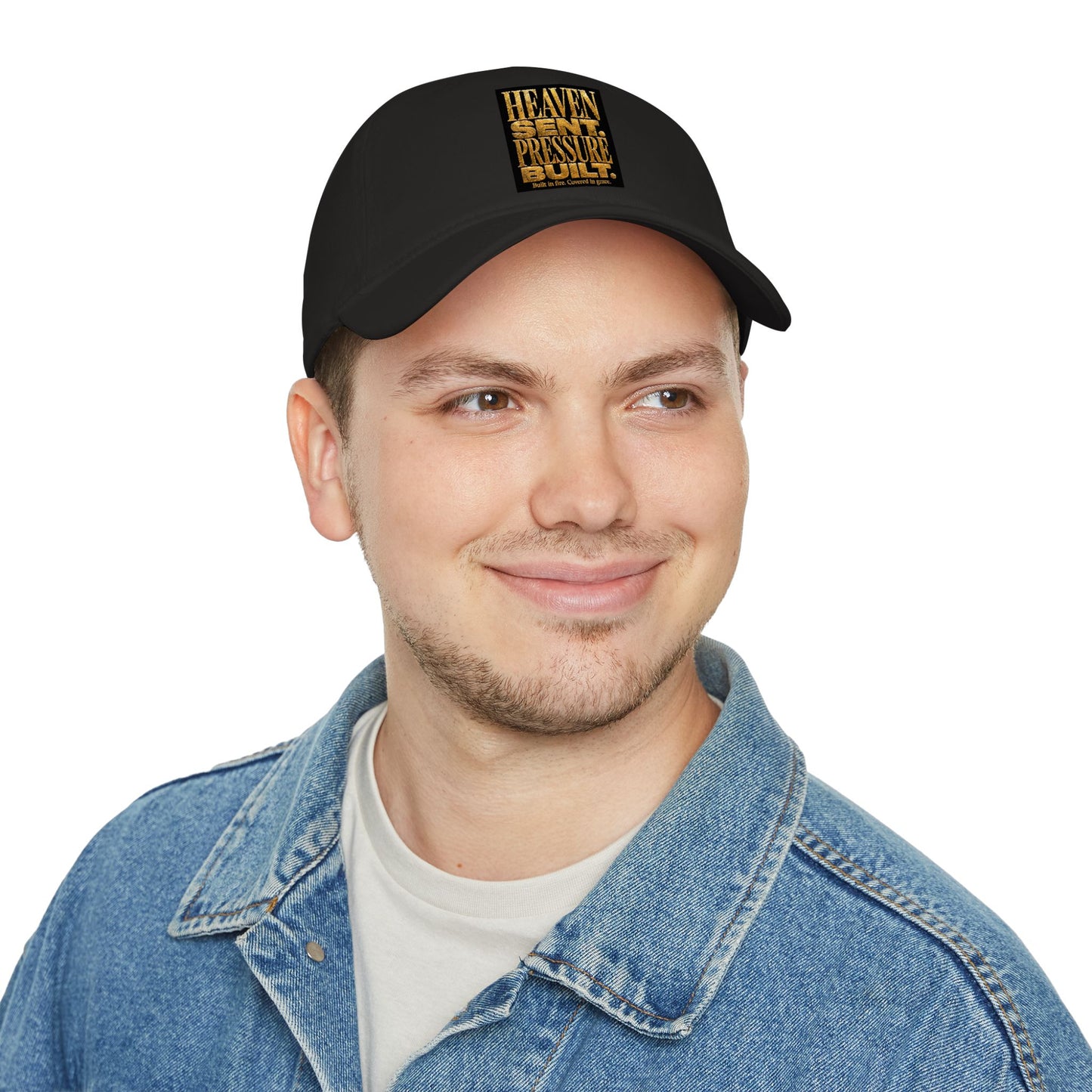 Baseball Cap — "Heaven Sent Pressure Built." Embroidered Trucker Hat