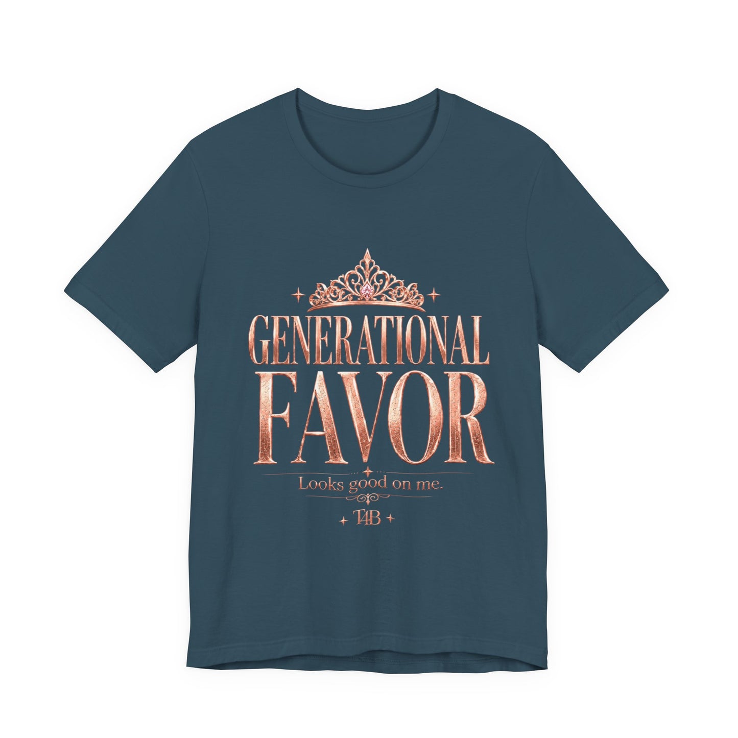 Generational Favor Tee — Inspirational Faith Graphic T-Shirt