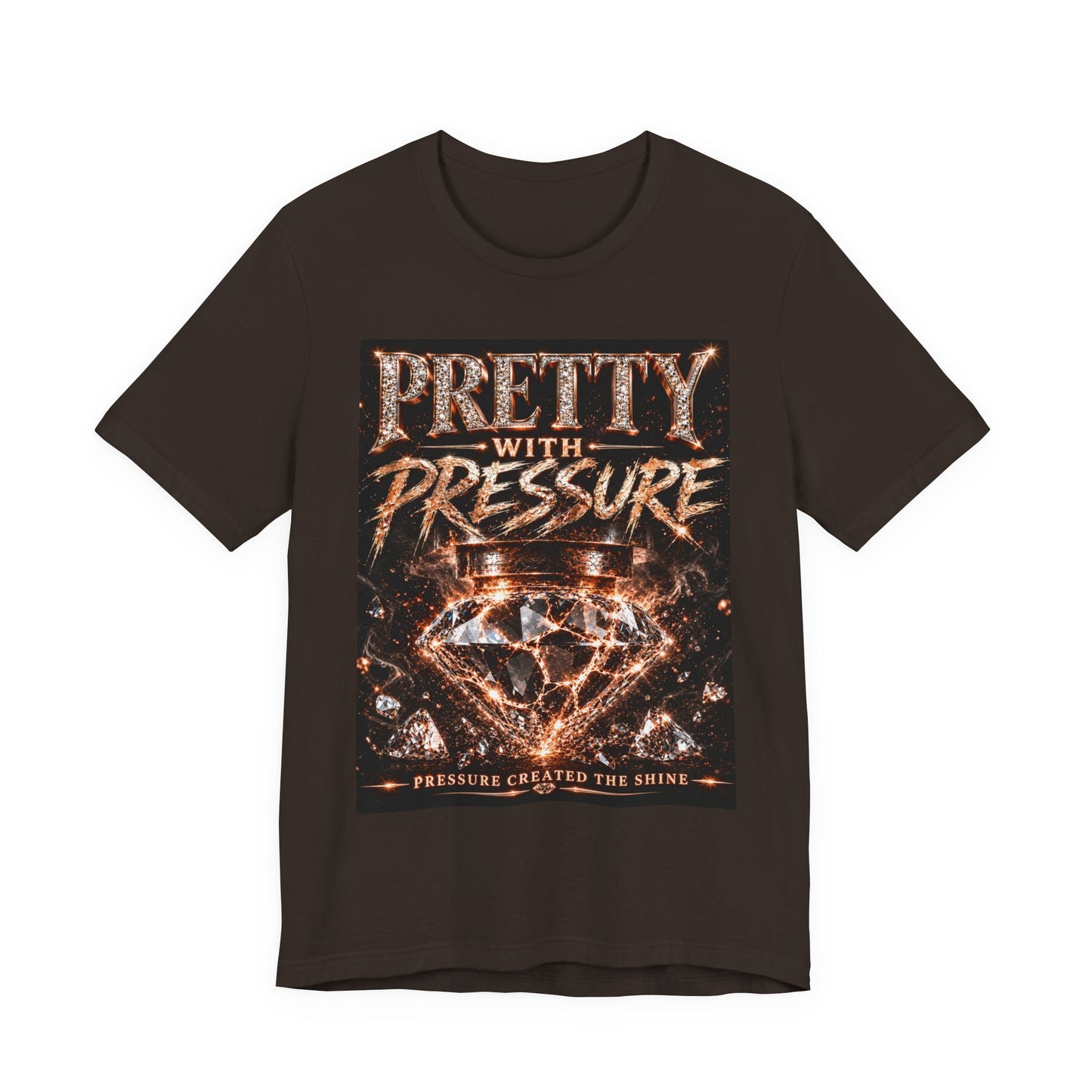Pretty With Pressure Graphic Tee — Edgy Vintage Rock Band Shirt