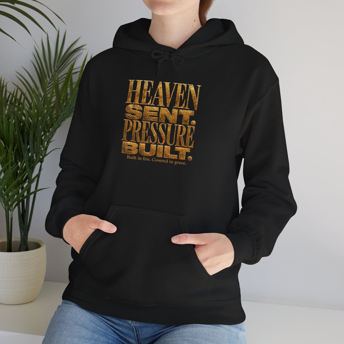Heaven Sent. Pressure Built-Unisex Heavy Blend™ Hooded Sweatshirt