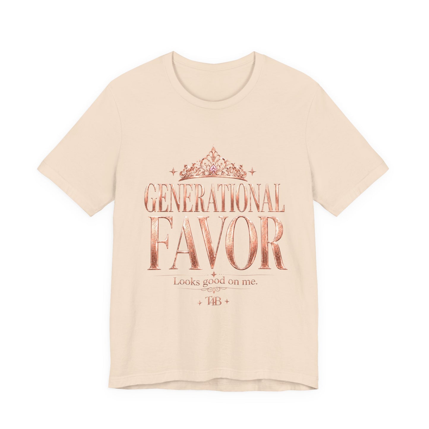 Generational Favor Tee — Inspirational Faith Graphic T-Shirt