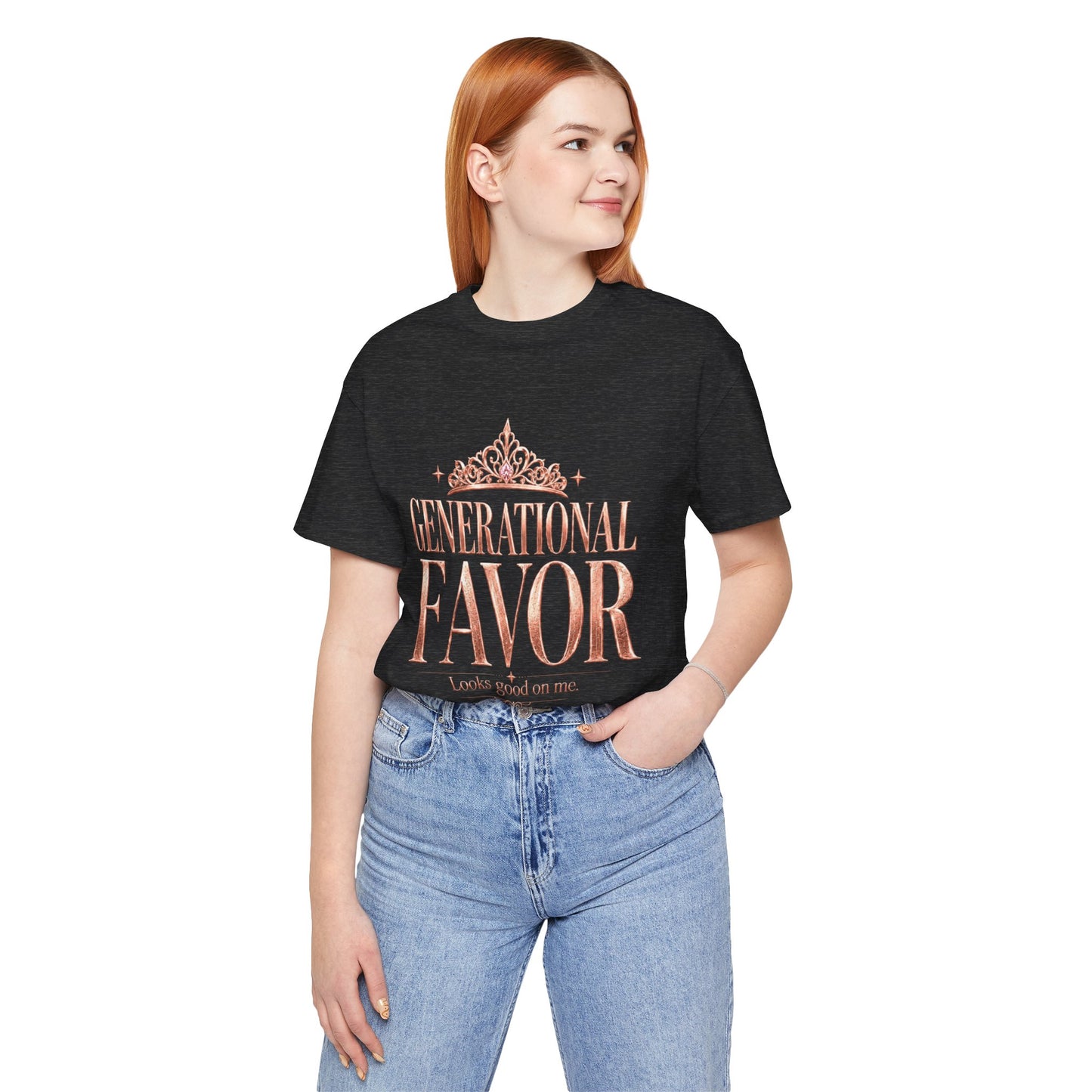 Generational Favor Tee — Inspirational Faith Graphic T-Shirt