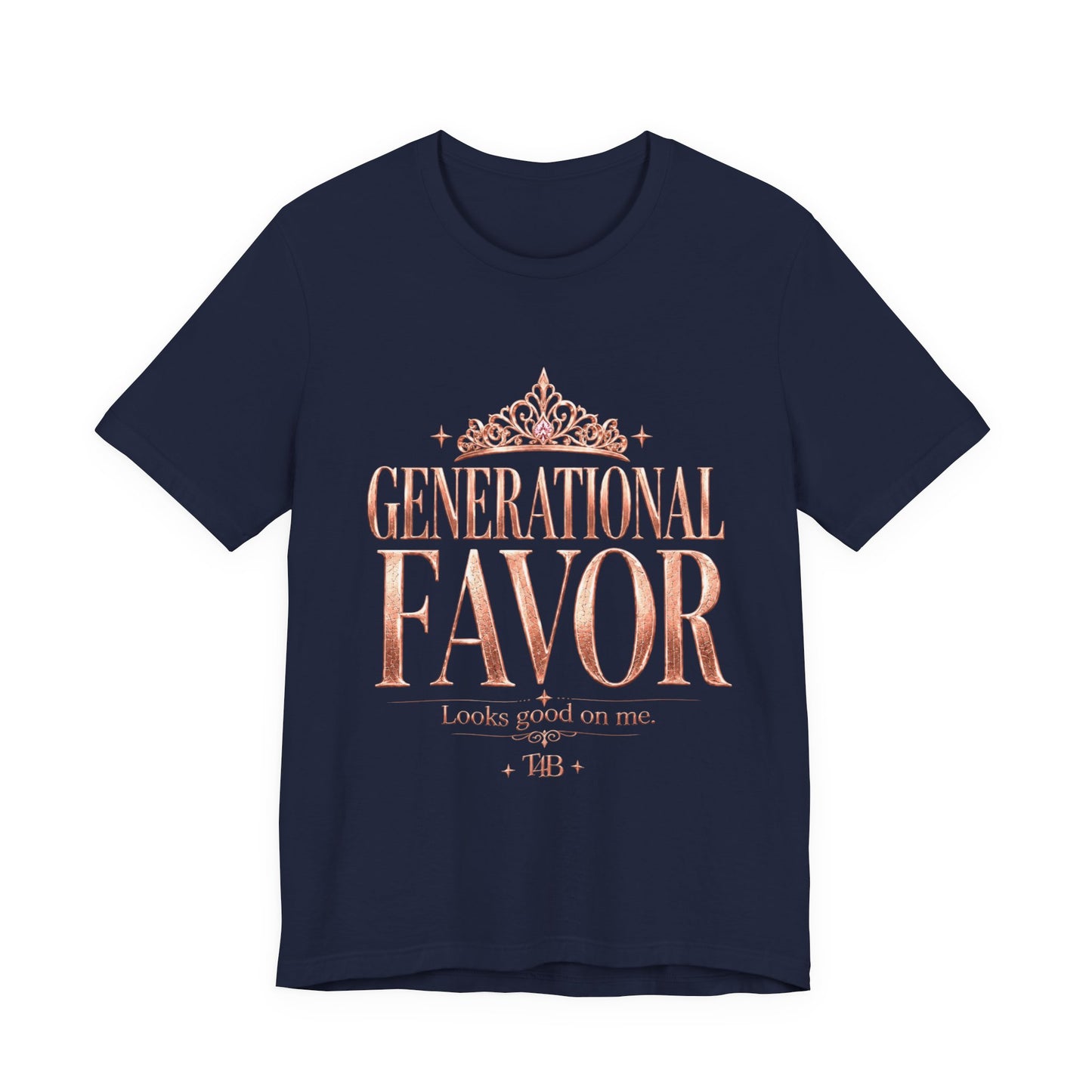 Generational Favor Tee — Inspirational Faith Graphic T-Shirt
